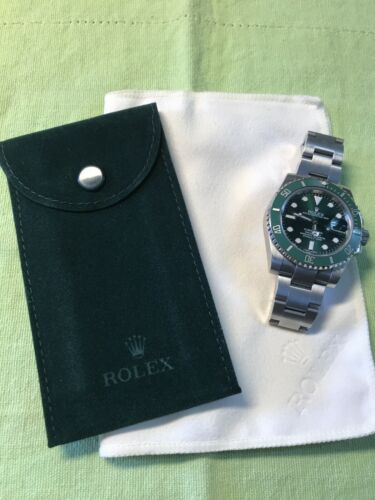 Authentic Rolex Service Velvet Travel Pocket Pouch W/ First Edition Cloth Set❗️