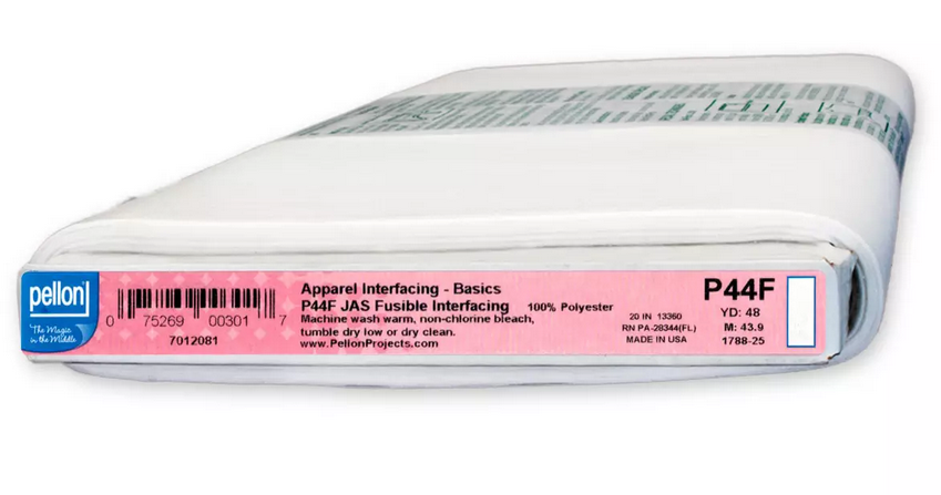 Pellon P44f Fusible Interfacing 20” By The Yard Ultra-lightweight, Non-woven